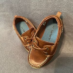 Carter's Boat Shoes. Brown. LNWOT.